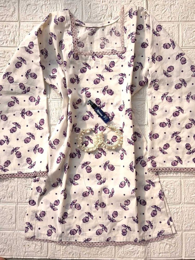 Pinteresty Print Short Kurti 🎀