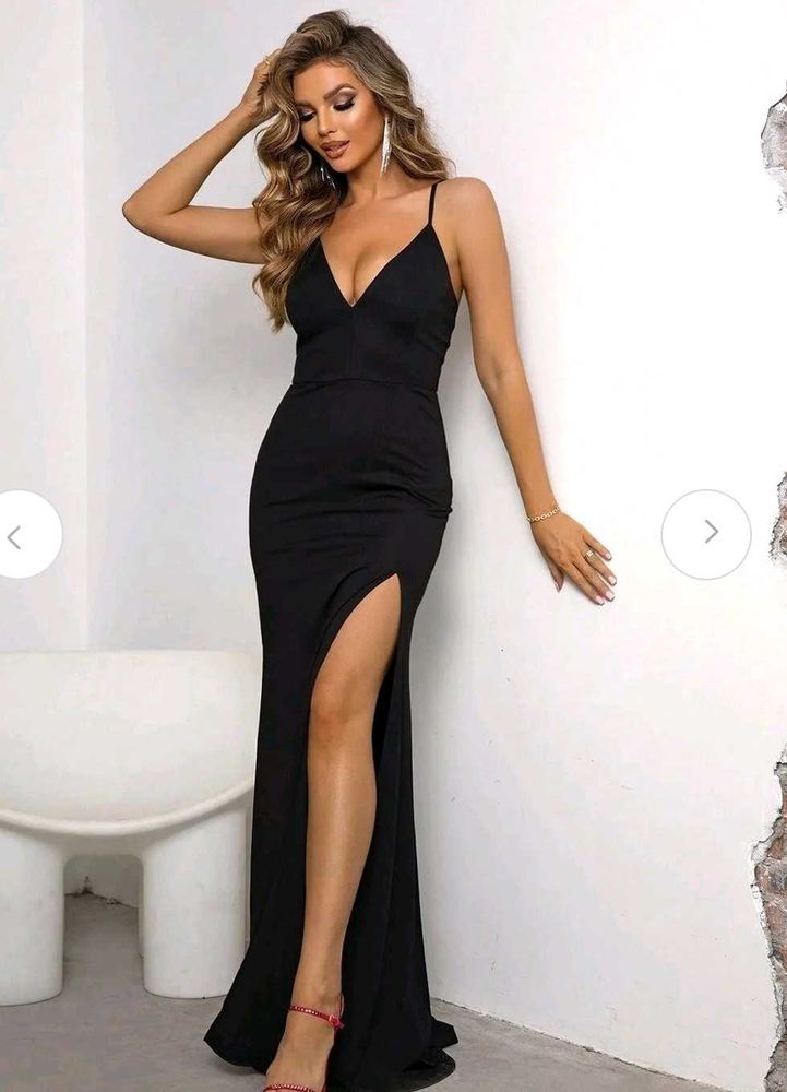 Elegant Black Maxi Dress