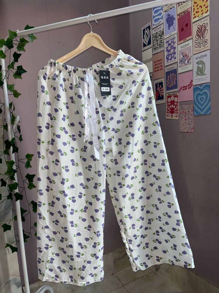 Floral Green Pant