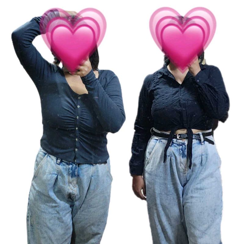 COMBO OF TWO HIGH QUALITY AESTHETIC SHIRT TOP 👕