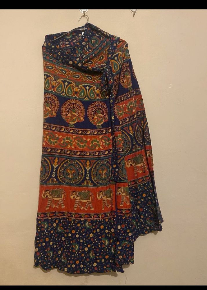 Colorful Elephant Print Skirt