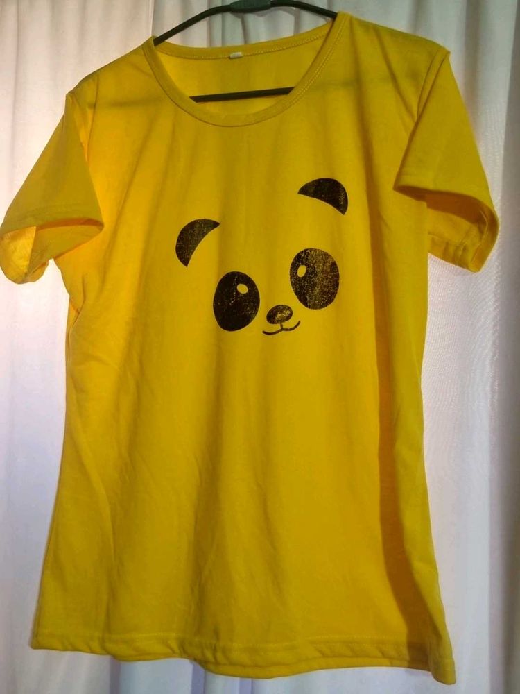 Yellow Tshirt For Women...ll