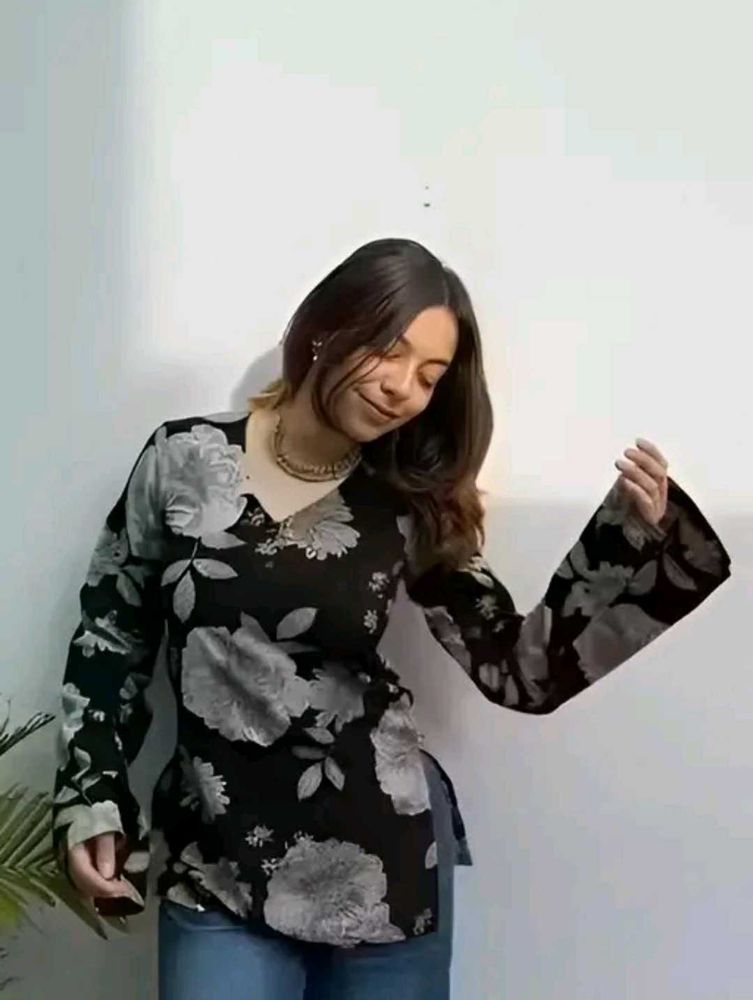 🖤 Noir Grace Kurti