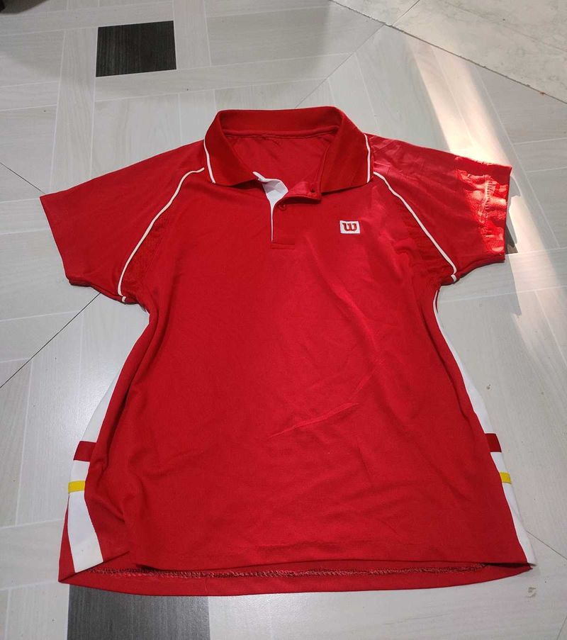 Combo Of 2 Wilson Red Polo T-Shirt 34-38