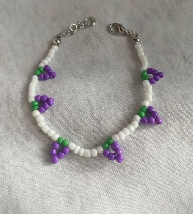 Fruits Beaded Bracelet 🍇 🍋 🍒
