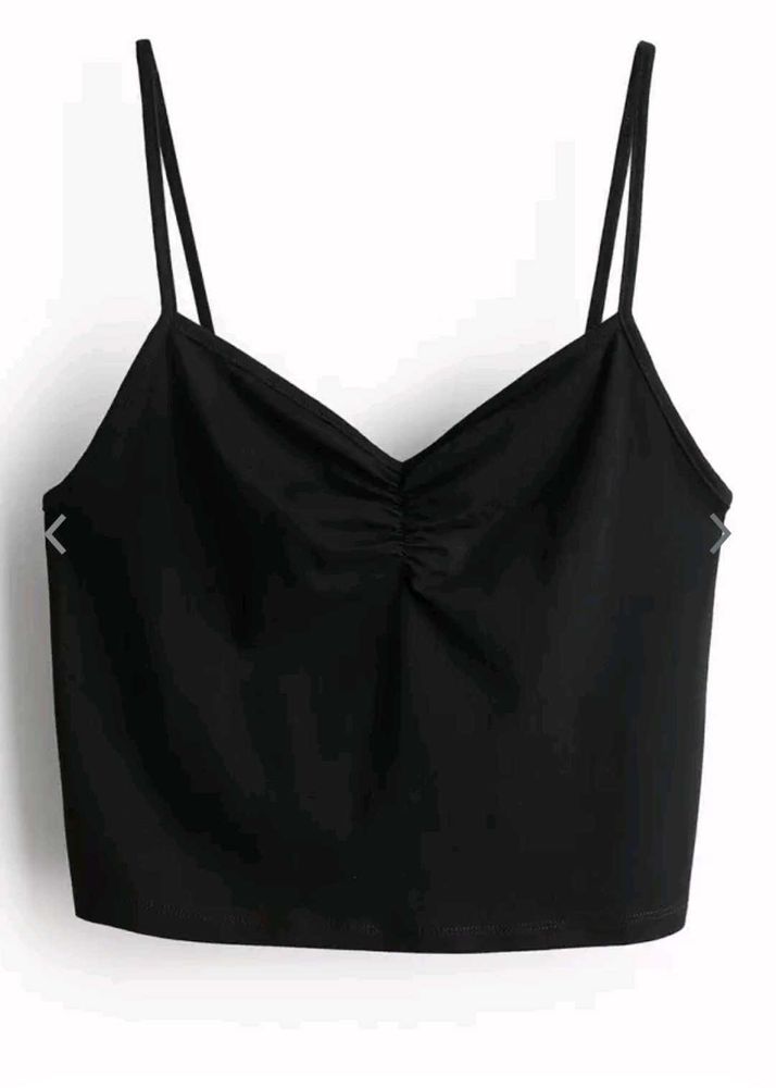 Deepul Tree Black Cami Top