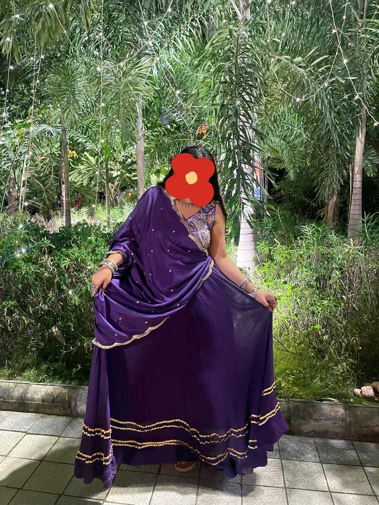 Purple Lehenga Choli
