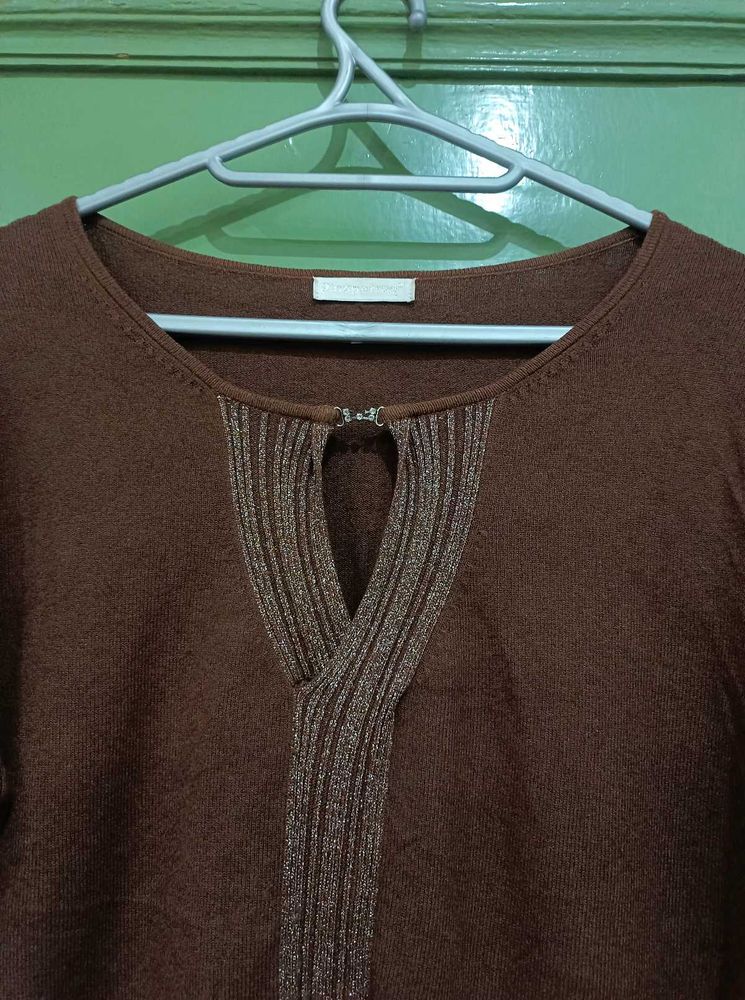 Elegant Brown Top