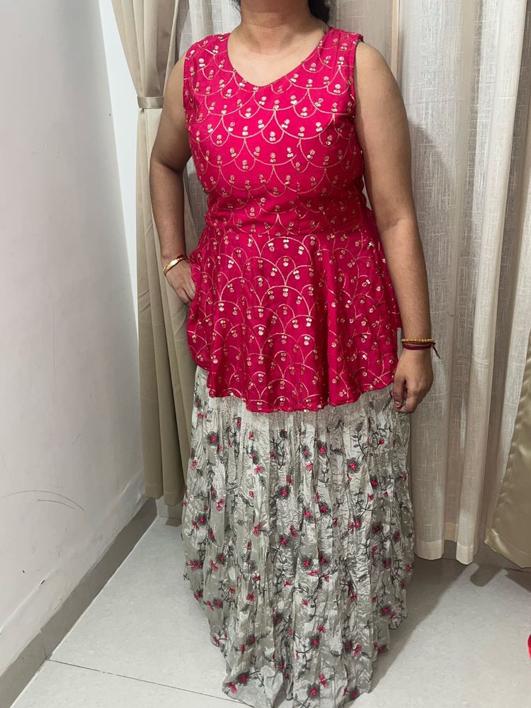 Embroidery Lehnga For Festival
