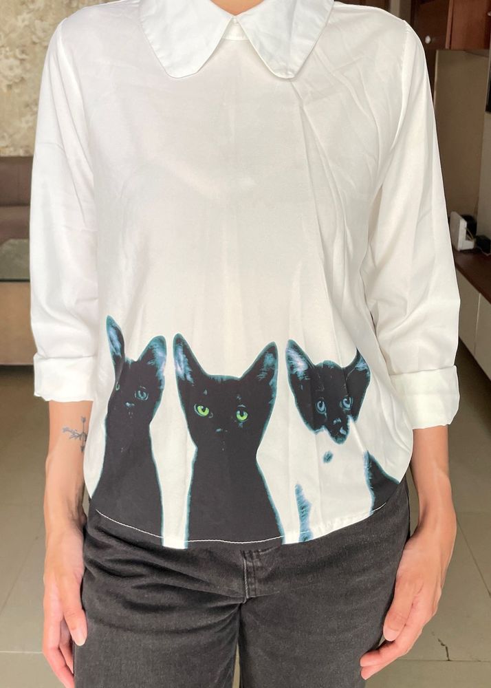 Korean Style Collard Shirt