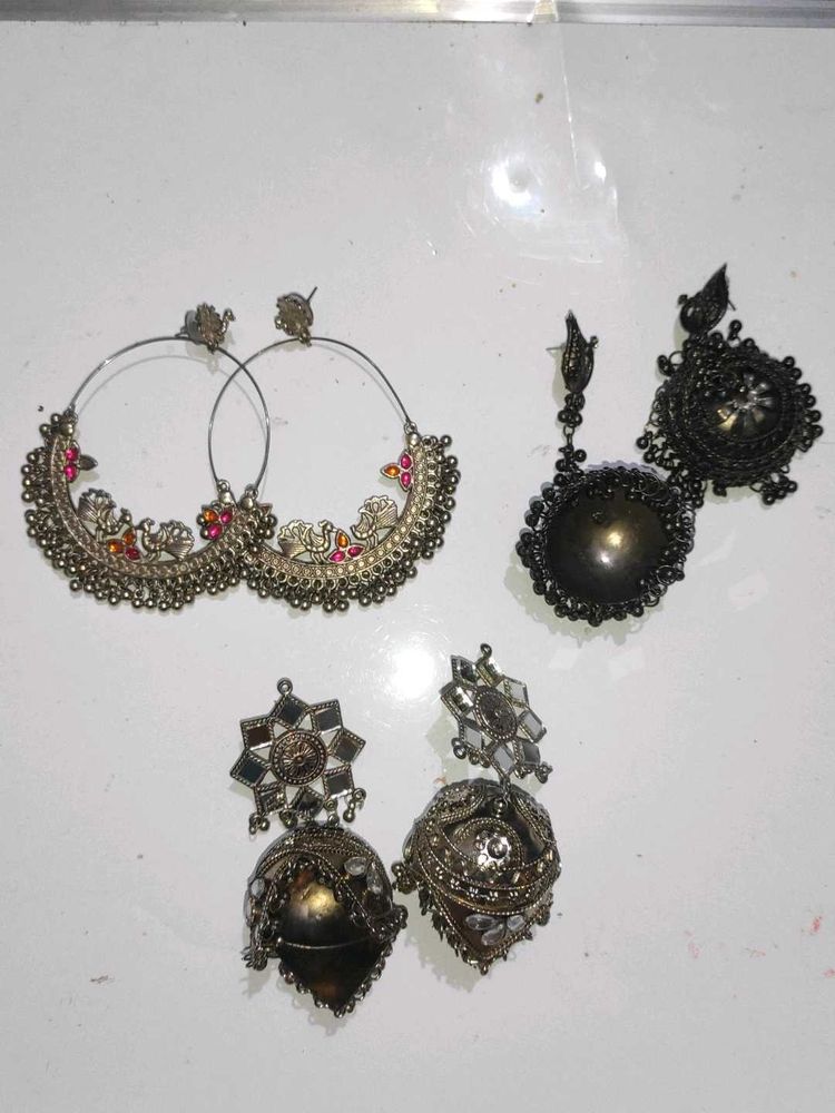 Earrings - Set of 3