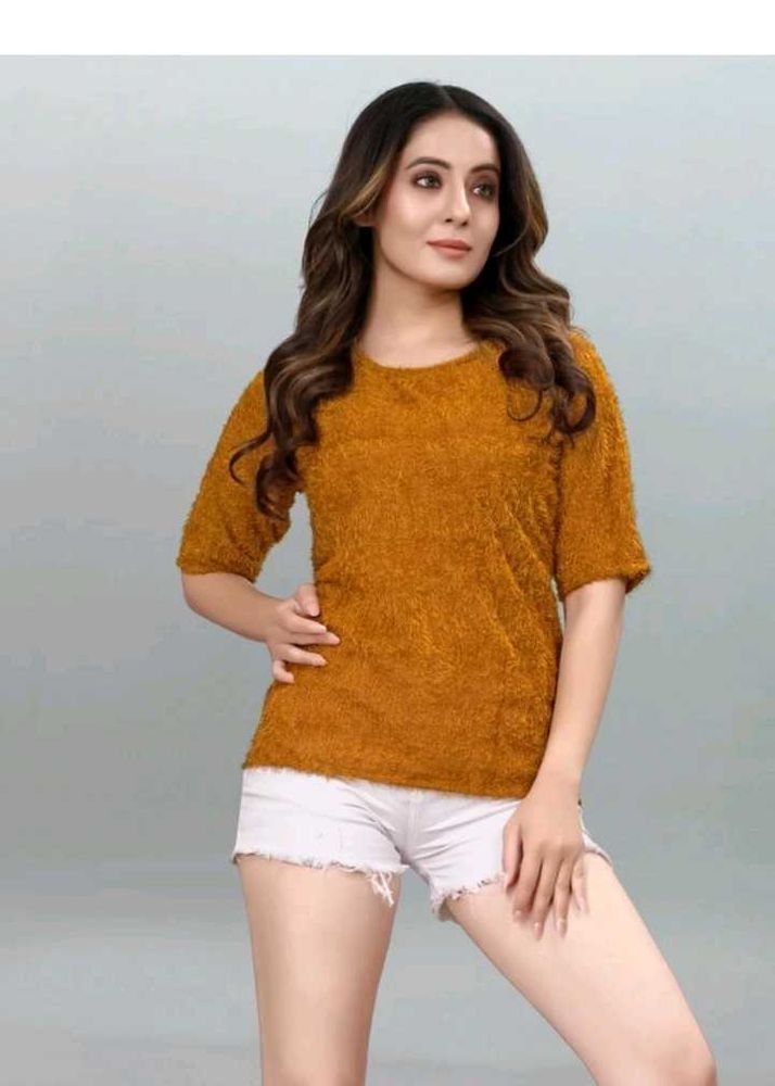 Cozy Fuzzy Knit Top