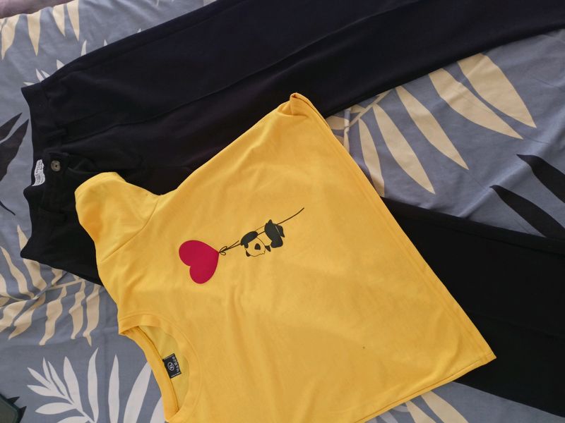 Korean Co Ord Set With 2 Piece