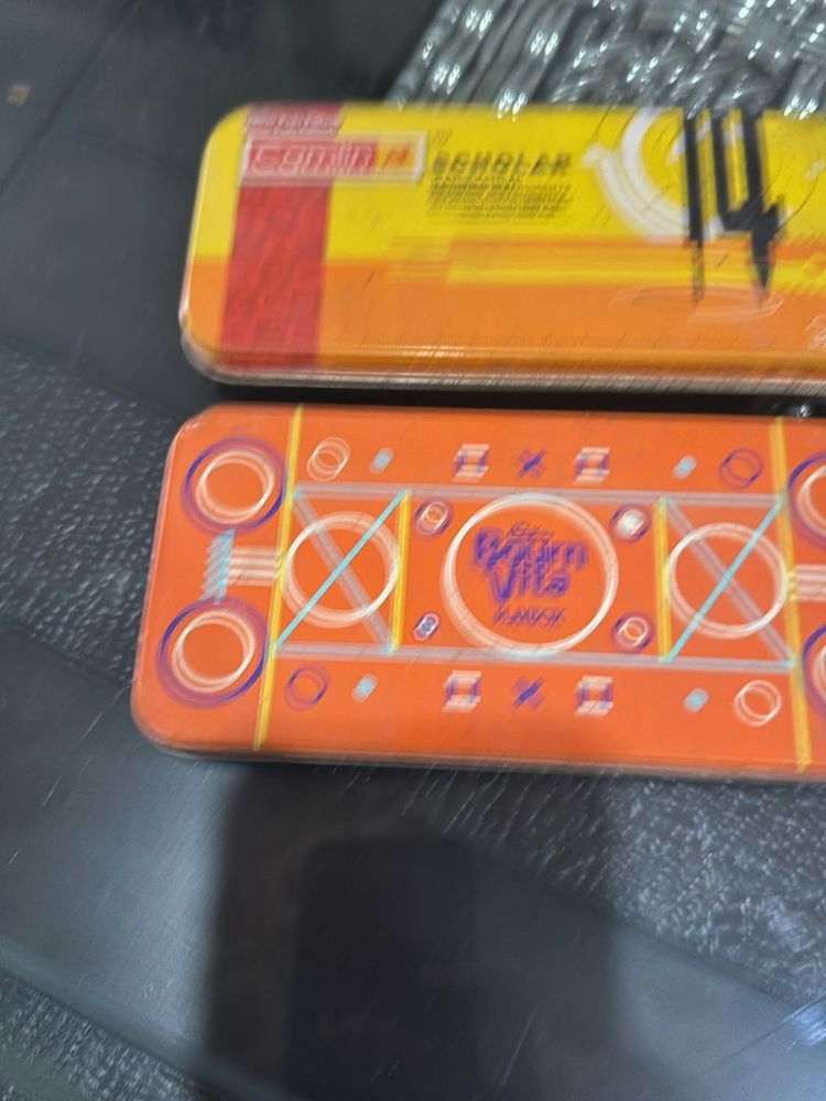 Vintage Pencil Cases - Set of 2