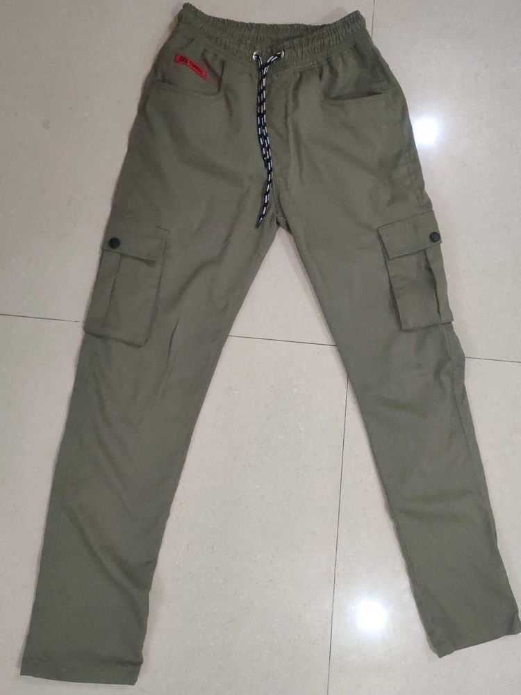 Olive Green Cargo Pants
