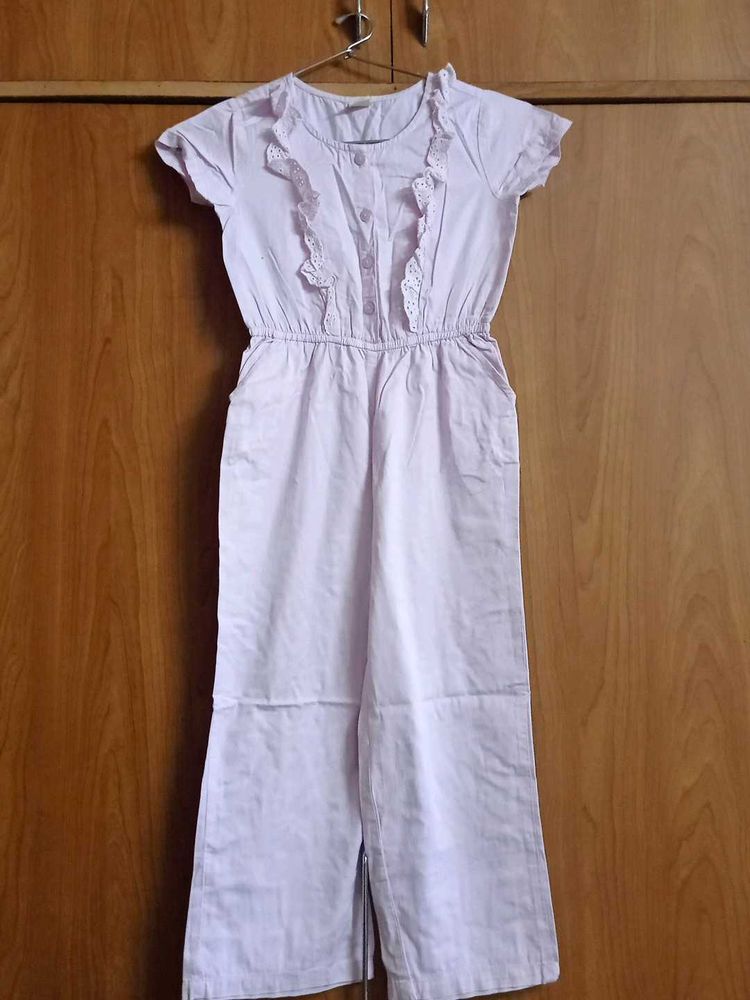 jump suit with lace details