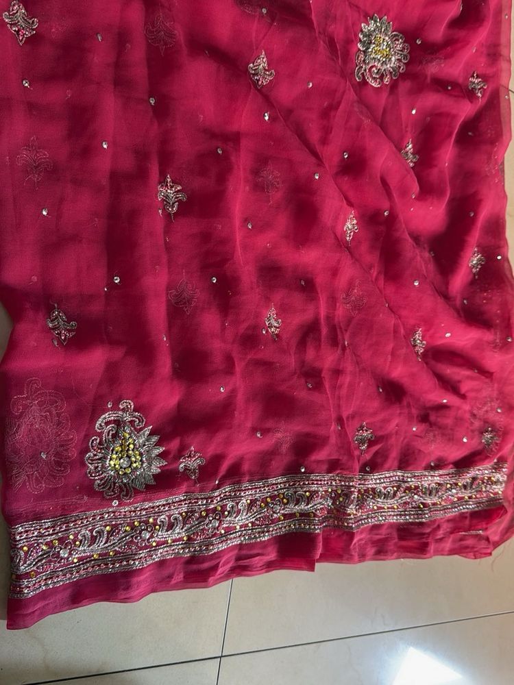 Elegant Pink duppata