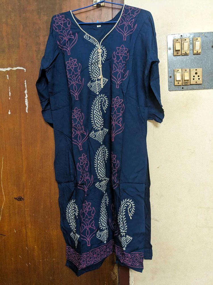 Elegant Blue Kurta