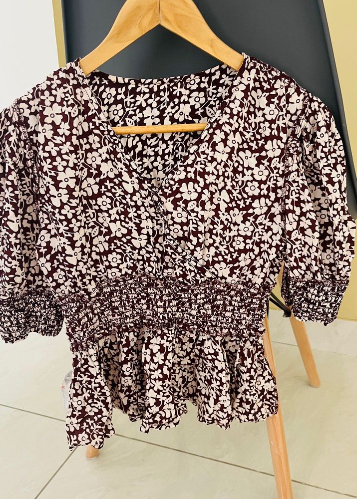 Floral Print Top