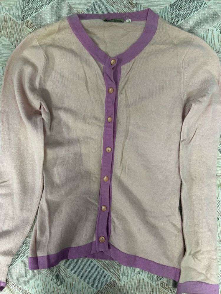 Pink Light Cardigan