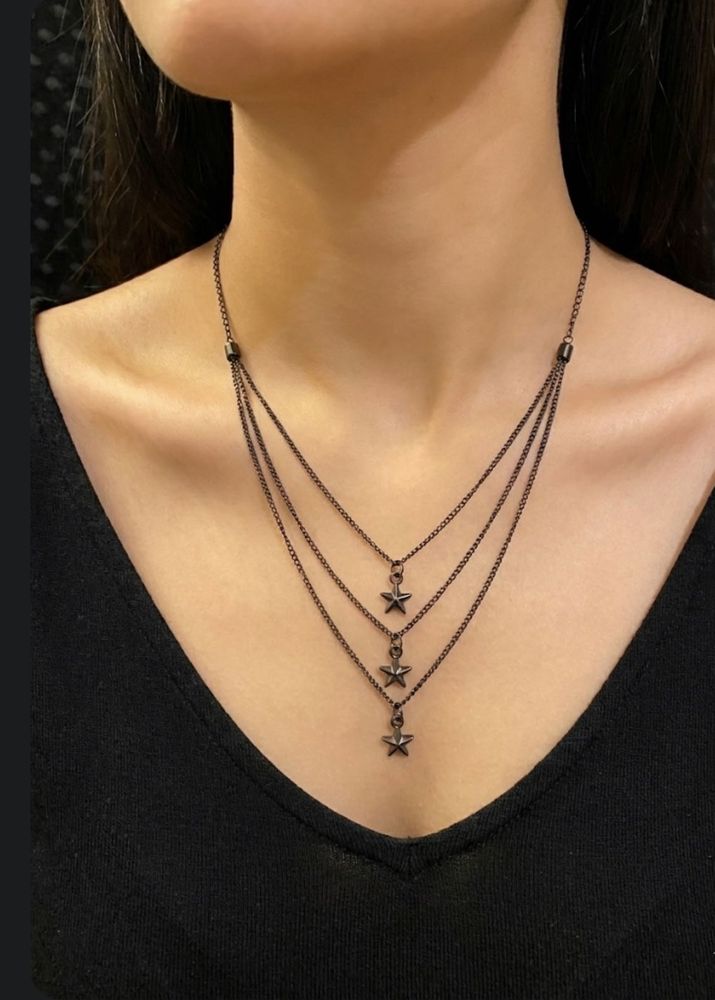 Star Charm Layered Necklace