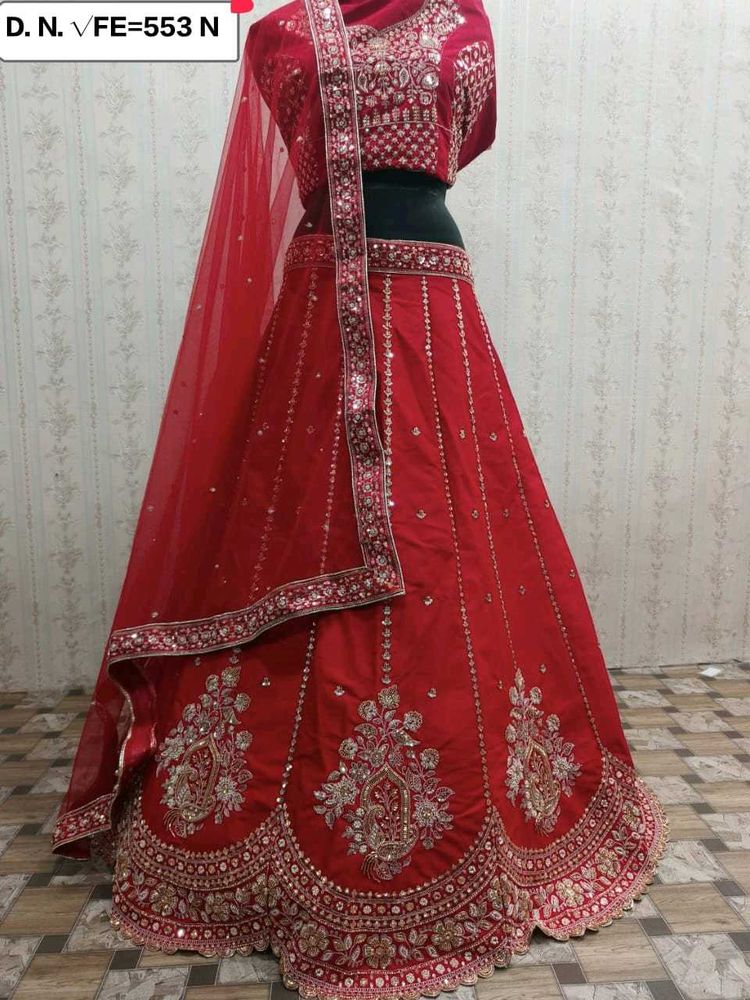 Red Bridal Lehenga Choli
