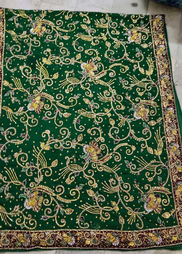 Bridal Saree Very Heavy Work Sare