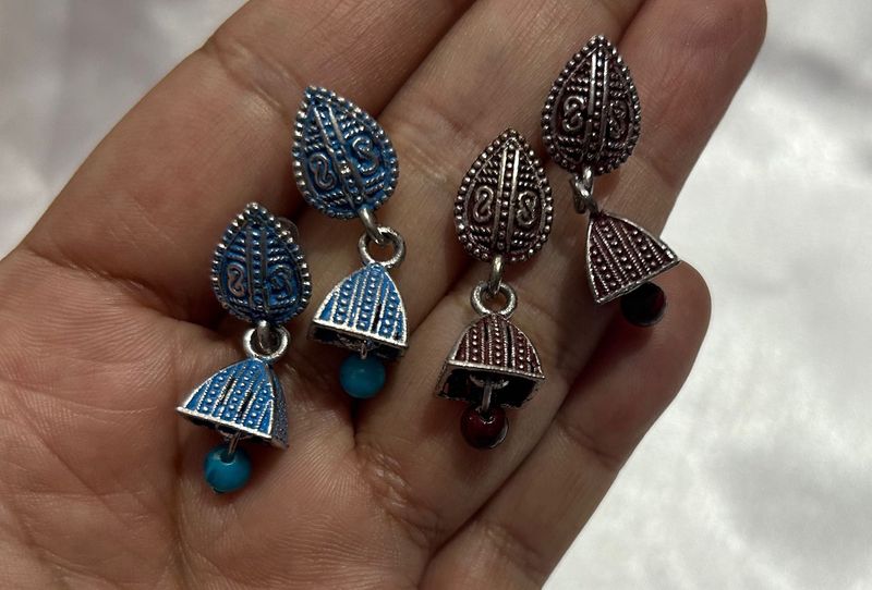 small Jhumkis 2 pair