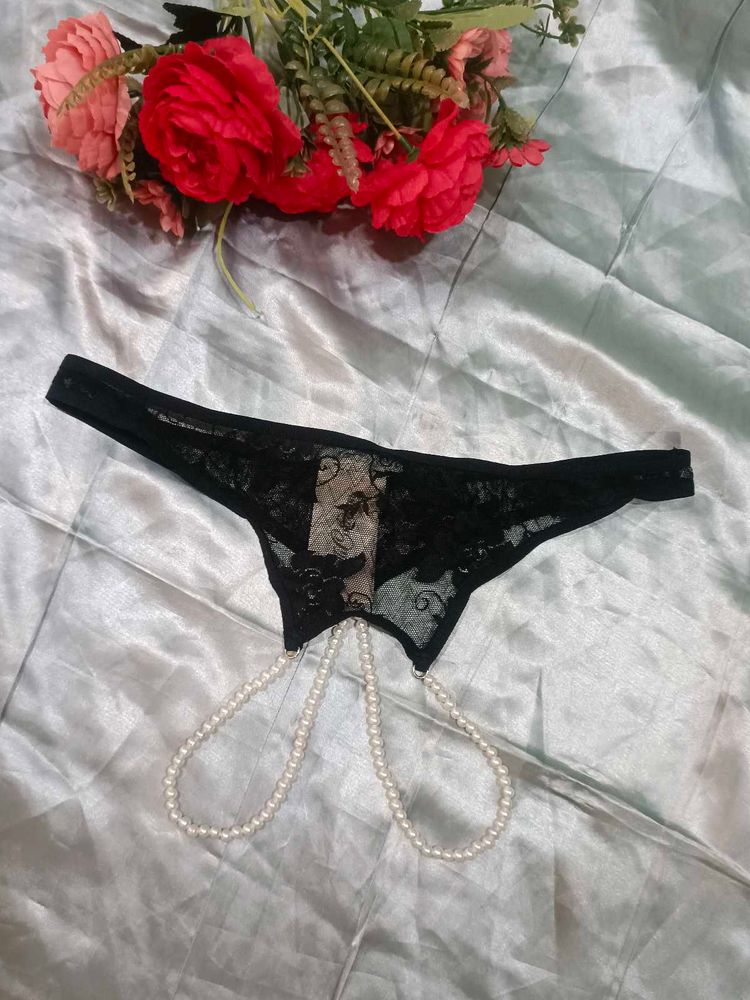 Pearl Lace G-string Panty