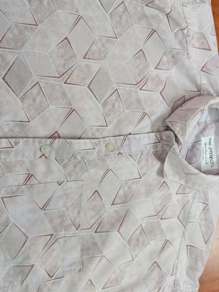 The People&#39;s Geometric Print Shirt