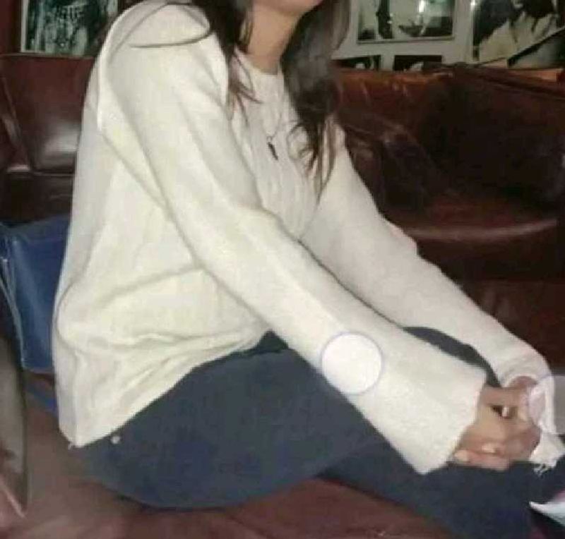 White Knit Sweater 😮