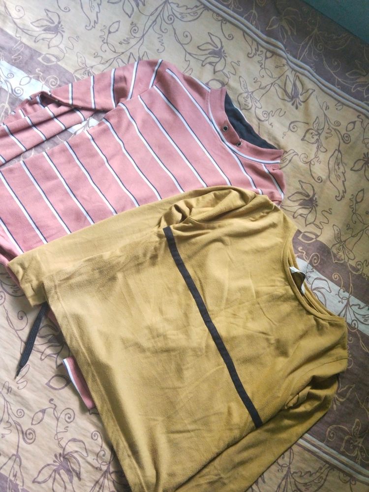 Combo Of 2 Tops Croped And Balloon Top