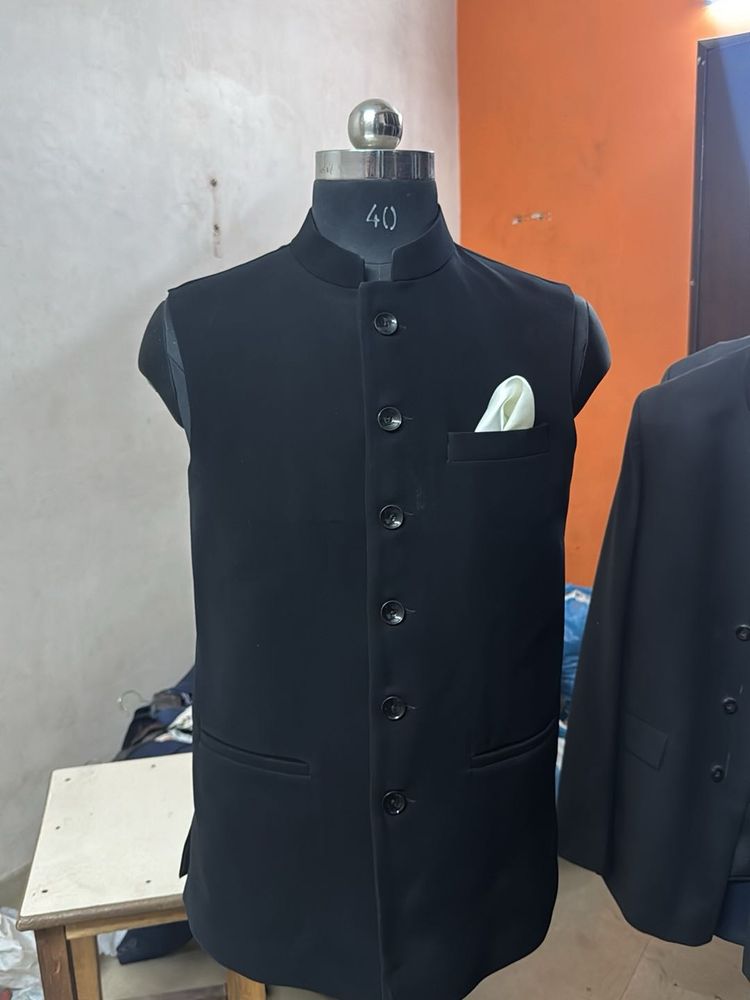 Japnese Black Ethnic Jacket