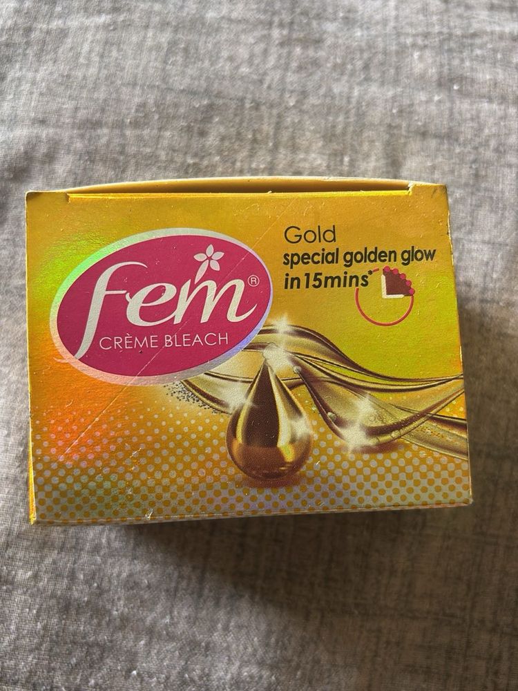 Fem Creme Bleach - Gold, Special Golden Glow