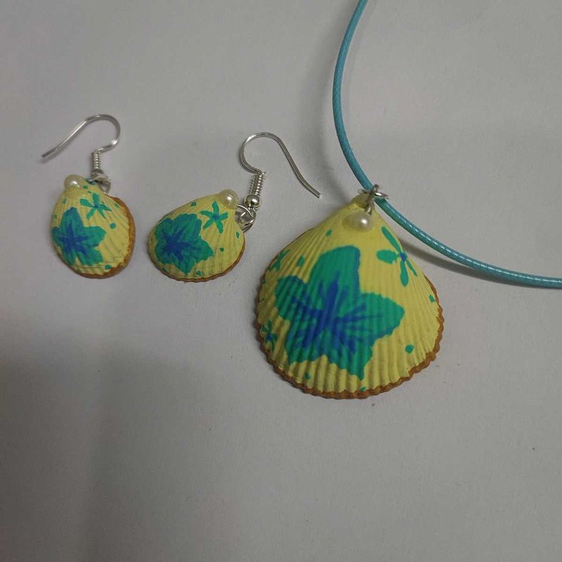 Handmade Seashell Set, Island Girl Combo 🌺🫧🌊