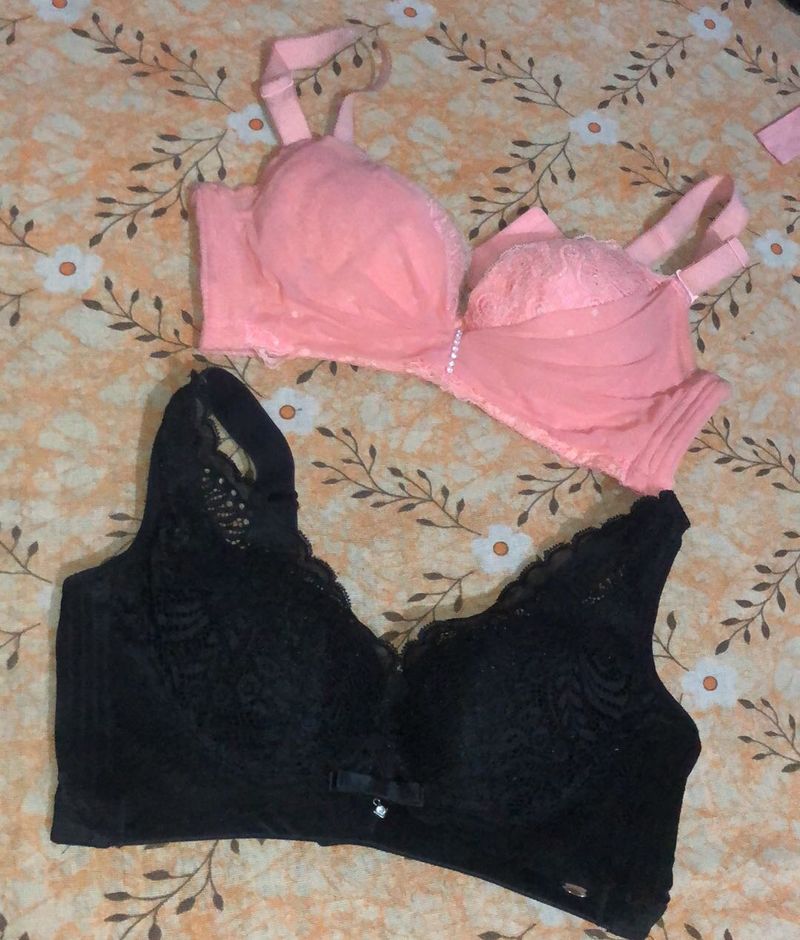 2 Beautiful Imported Bra🧡🖤
