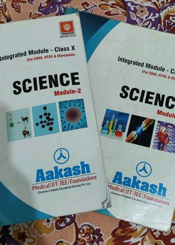 Aakash Science Book For Class 10th