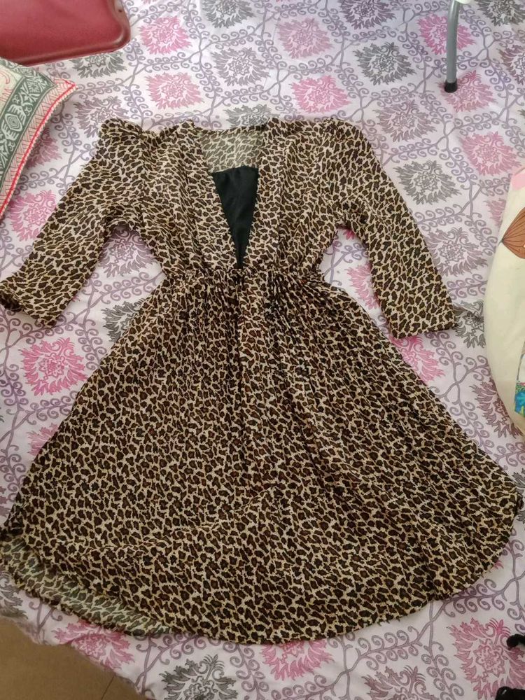 Leopard Print Dress