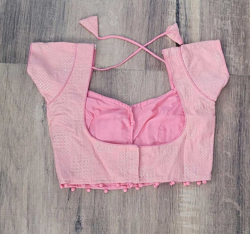 New Peach Hot Blouse
