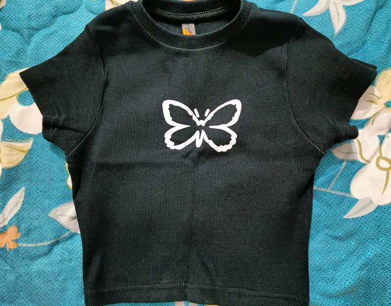 Cute Butterfly Graphic Tee