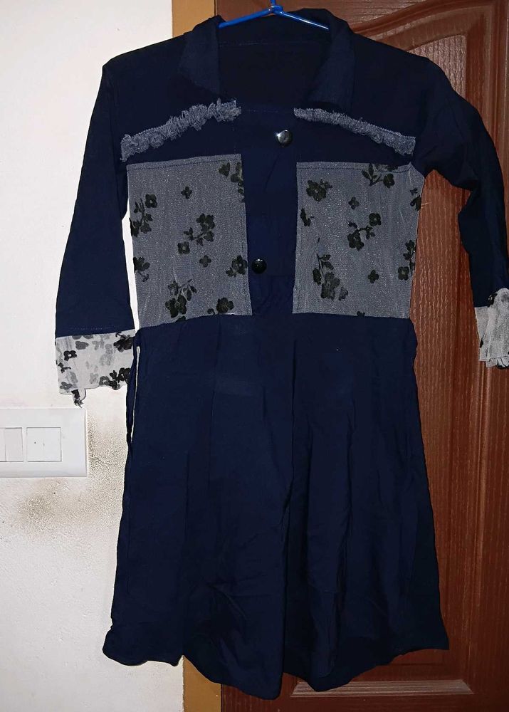 Navy Blue Dress