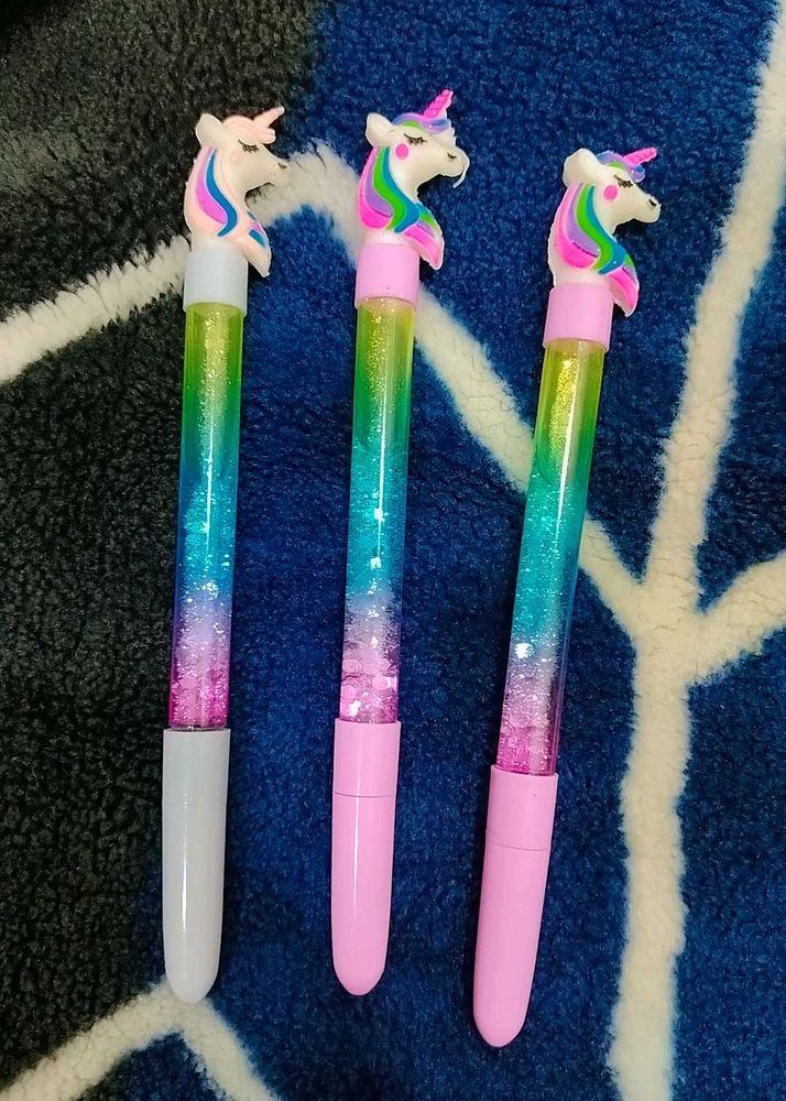 3 Unicorn 🦄 Pen 🖊️