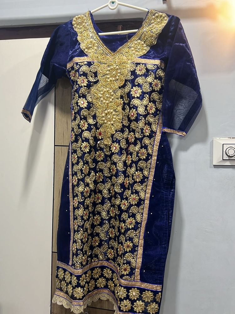 Full Work Punjabi Suit Set