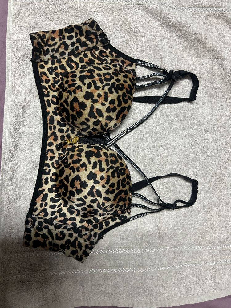 Leopard Print Bra