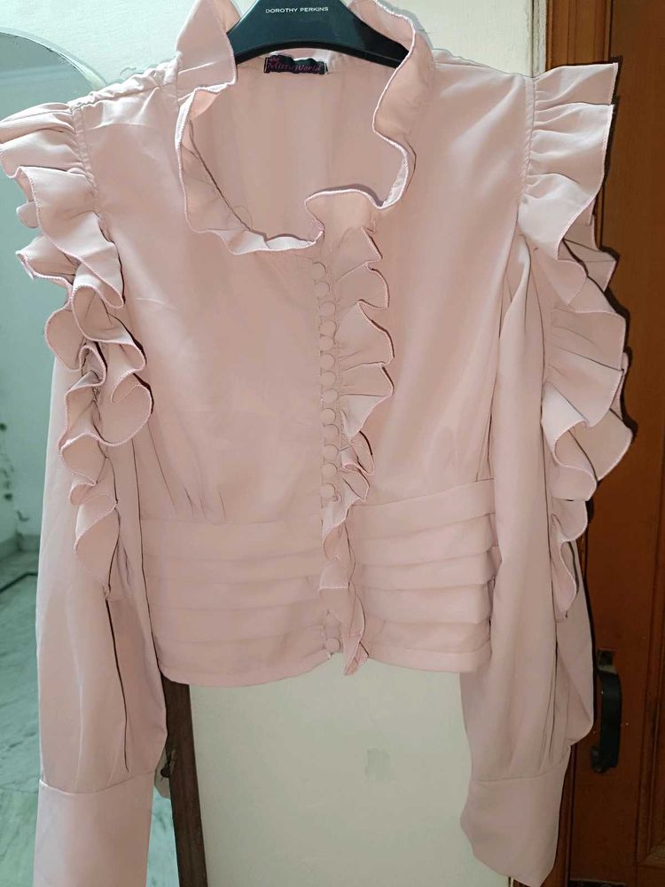 Beautiful Nude Pink Top