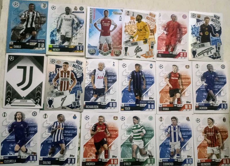 Match Attax Football Cards 10 Peices + 1 Special