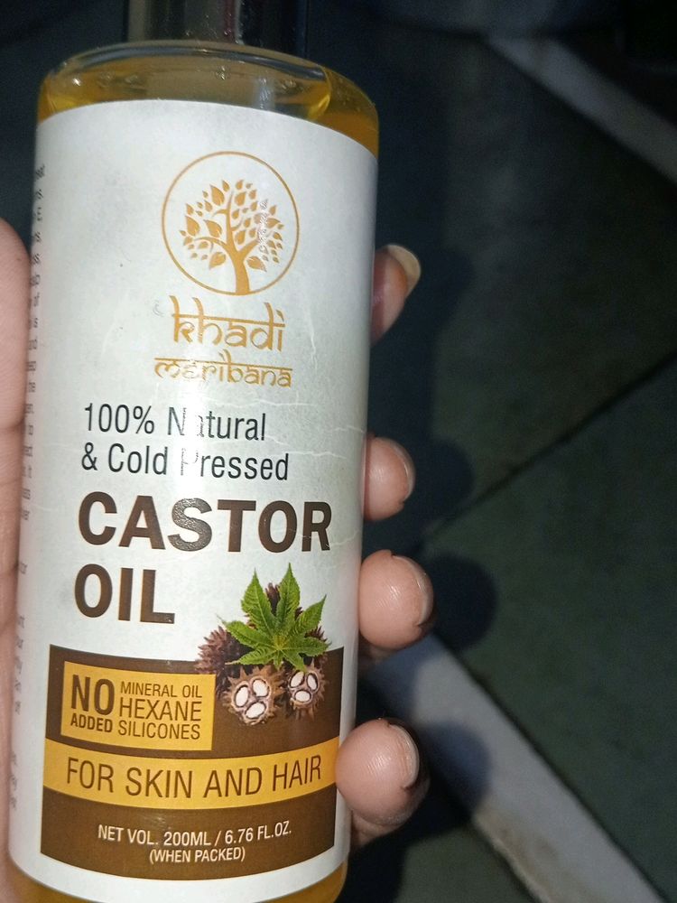 Khadi Herbal Castor Oil