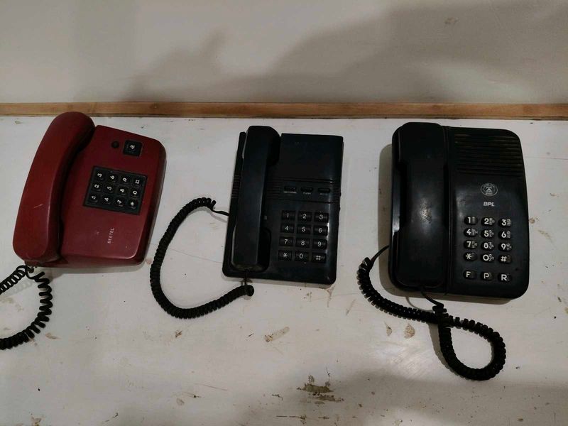 Landline Phone 3 Pieces