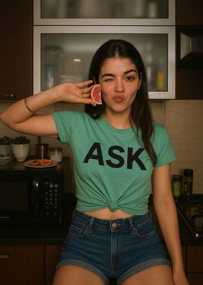 Stylish Green ASK Tee