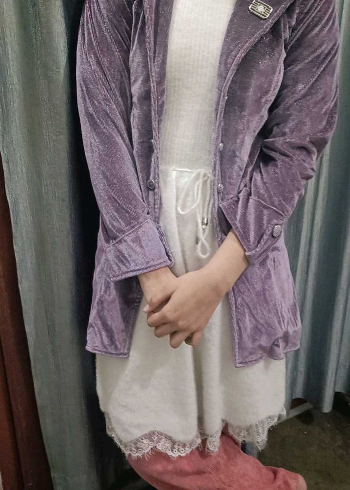 Velvet Purple Jacket